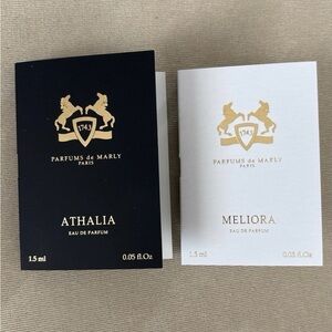 Athalia and Meliora Eau de Parfum 2 samples